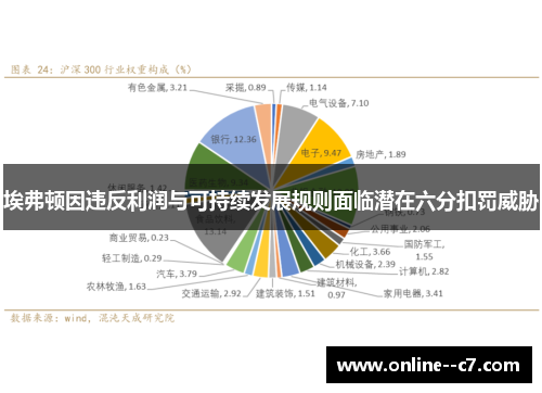 埃弗顿因违反利润与可持续发展规则面临潜在六分扣罚威胁